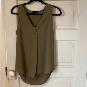 Army Green Banana Republic top (never worn!)